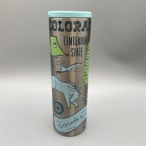 Starbucks COLORADO Stainless Steel Tumbler Travel 16oz Been‎ There Series